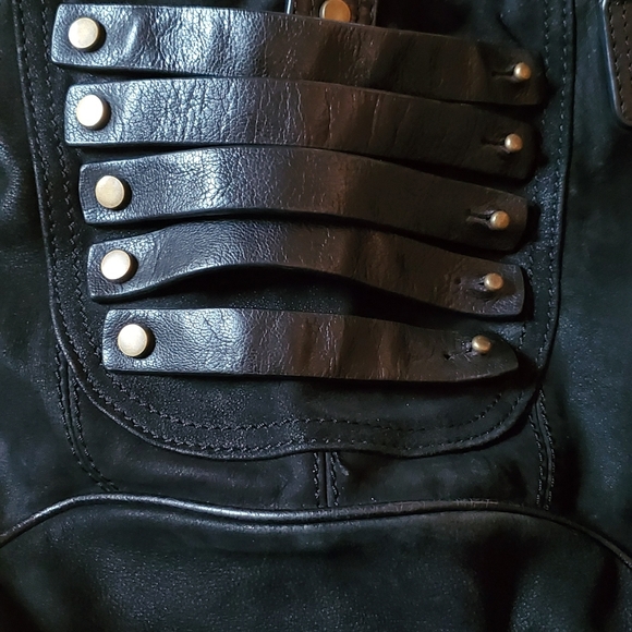 Gorgeous Cynthia Vincent Black Suede & Leather Bag - Picture 8 of 14